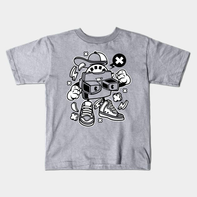 Tourist attraction Kids T-Shirt by Superfunky